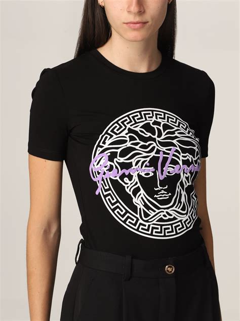 versace t-shirt femme|authentic versace shirts.